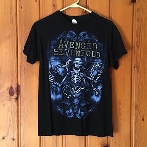 Avenged Sevenfold 2011 Tour T-shirt Size Small